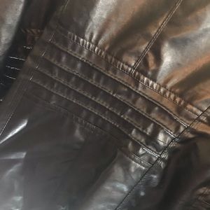 PLUS SIZE Women leather jacket